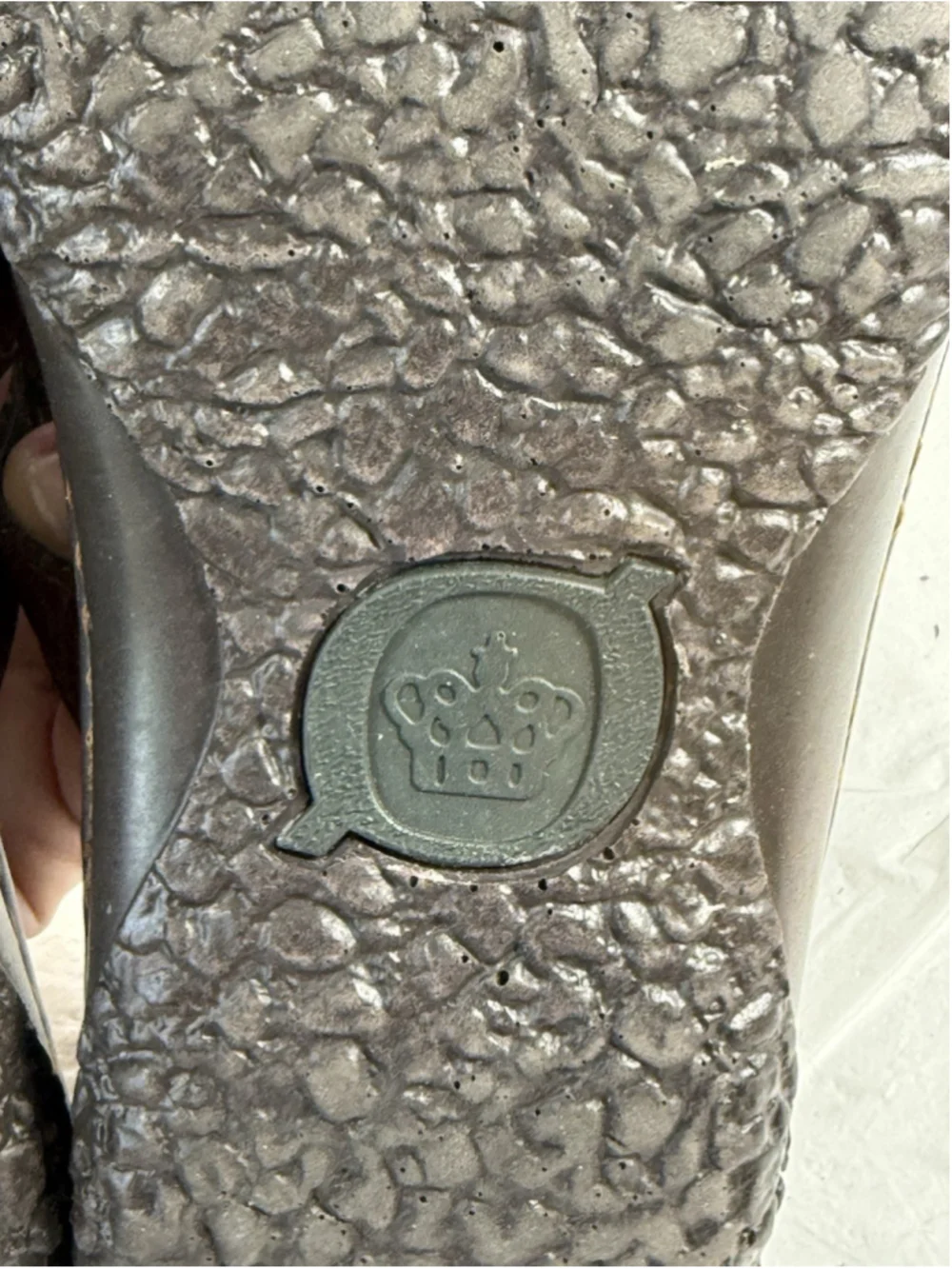 Born Women's Brown Leather Open-Toe Slide Sz 7M